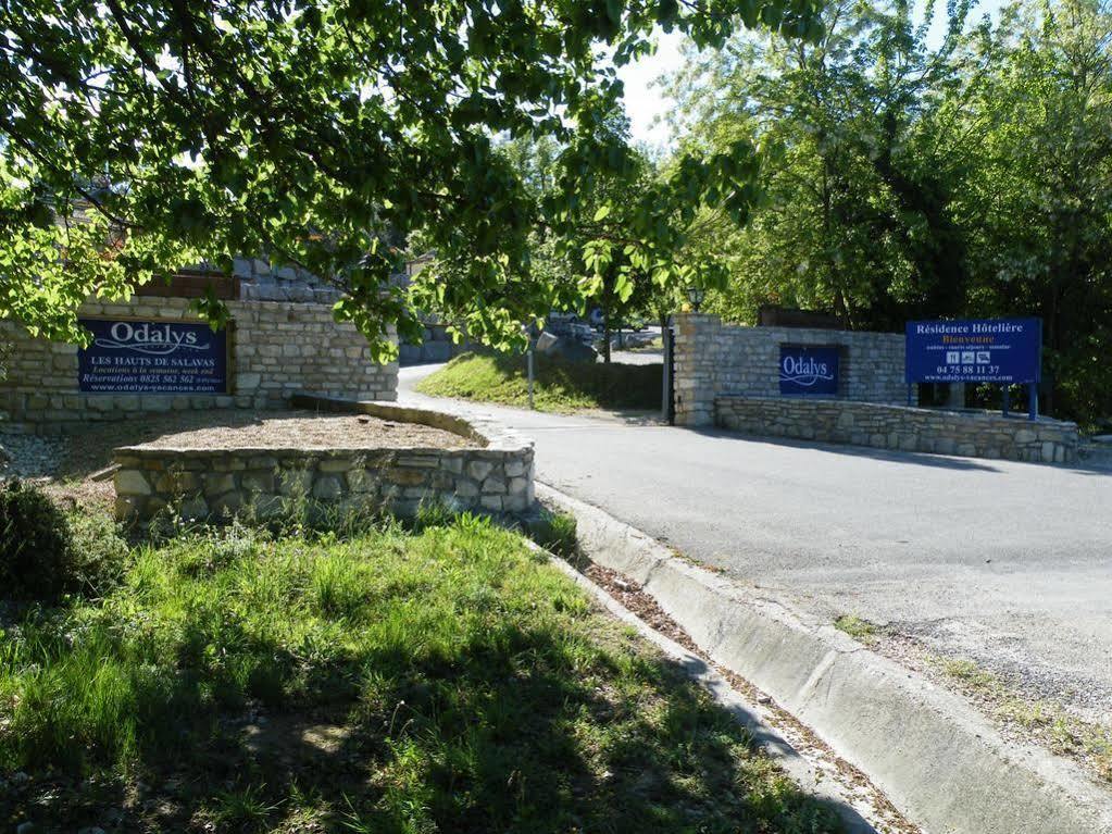 Résidence Odalys Les Hauts de Salavas Extérieur photo